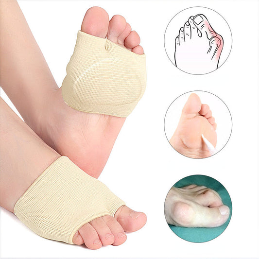 Anti Slip Front Palm Pad, Thickened, Breathable, and Pain Resistant Foot Cocoon, Front Foot Big Toe Eversion Protective Cover