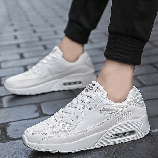 Men Running Shoes Lightweight Air Mesh Man Sneakers Skid-Proof Lace-up Outdoor Sport Shoes Zapatillas Hombre Deportiva