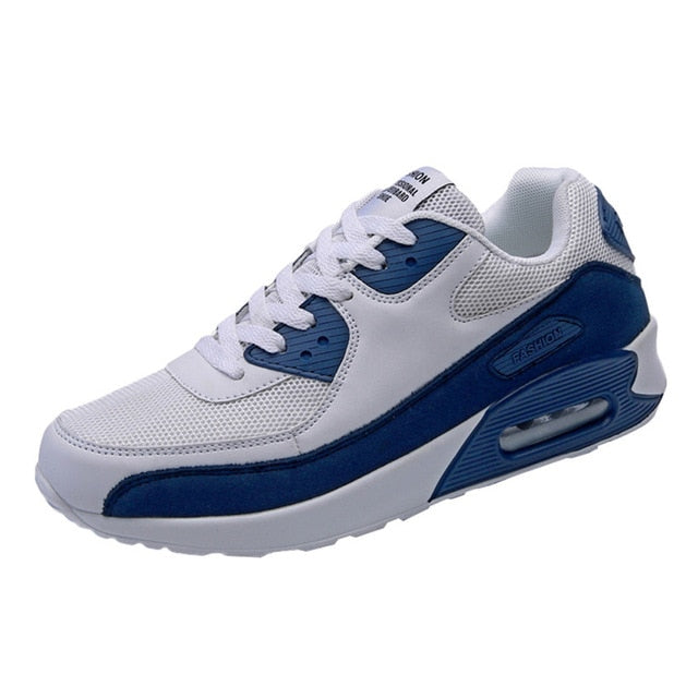 Men Running Shoes Lightweight Air Mesh Man Sneakers Skid-Proof Lace-up Outdoor Sport Shoes Zapatillas Hombre Deportiva